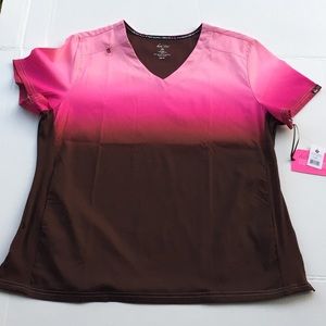 KOI Lite Performance Stretch 2XL Scrub Uniform Top